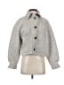 Zara Chevron-herringbone Gray Jacket Size XS - photo 1