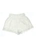 Kathy 100% Polyester Ivory Shorts Size M - photo 1