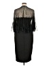 ASOS 100% Polyester Black Cocktail Dress Size 14 - photo 2