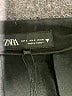 Zara Solid Black Casual Skirt Size S - photo 4