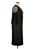 ASOS 100% Polyester Black Cocktail Dress Size 14 - photo 4