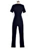 Tahari by ASL Solid Blue Jumpsuit Size 2 - photo 2