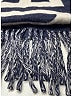 Jacquemus 100% Virgin Wool Black Blue Scarf One size - photo 5