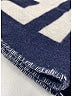 Jacquemus 100% Virgin Wool Black Blue Scarf One size - photo 8