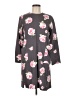 Assorted Brands Floral Gray Casual Dress Size Med - Lg - photo 1