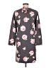 Assorted Brands Floral Gray Casual Dress Size Med - Lg - photo 2