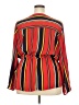 Ups & Downs 100% Polyester Red 3/4 Sleeve Blouse Size 2X - photo 2