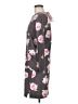 Assorted Brands Floral Gray Casual Dress Size Med - Lg - photo 5