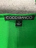 Coco Bianco Green 3/4 Sleeve Blouse Size S - photo 7