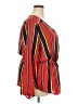 Ups & Downs 100% Polyester Red 3/4 Sleeve Blouse Size 2X - photo 4