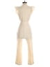 Assorted Brands Solid Ivory Jumpsuit Size S - photo 2