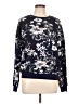 Shein Floral Blue Pullover Sweater Size L - photo 1