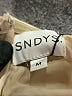 SNDYS. Solid Tan Brown Jumpsuit Size M - photo 4