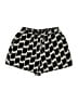 Shein 100% Polyester Chevron-herringbone Black Shorts Size 6 - photo 1