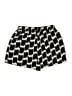 Shein 100% Polyester Chevron-herringbone Black Shorts Size 6 - photo 2