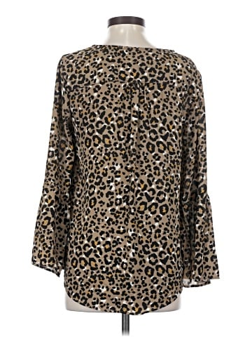 NY Collection Long Sleeve Blouse (view 2)