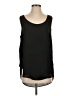 Banana Republic 100% Polyester Black Sleeveless Blouse Size S - photo 1