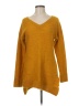 Ruff Hewn Solid Yellow Pullover Sweater Size M - photo 1