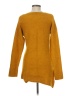 Ruff Hewn Solid Yellow Pullover Sweater Size M - photo 2