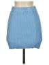 Unbranded Solid Blue Casual Skirt Size S - photo 1