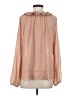 Ann Taylor 100% Polyester Pink Long Sleeve Blouse Size S - photo 2