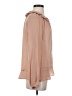 Ann Taylor 100% Polyester Pink Long Sleeve Blouse Size S - photo 4