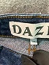 Daze Hearts Blue Jeans Size 24 waist - photo 7