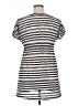 Spiaggia Dolce Stripes Silver Casual Dress Size XL - photo 2