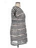 Spiaggia Dolce Stripes Silver Casual Dress Size XL - photo 4