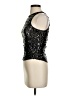 Zara W&B Collection Silver Tank Top Size S - photo 5