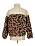 Unbranded 100% Polyester Animal Print Brown Faux Fur Jacket Size M - photo 2