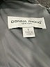 Donna Ricco Solid Gray Cocktail Dress Size 8 - photo 7