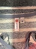 Peach Stripes Gray Casual Dress Size M - photo 7