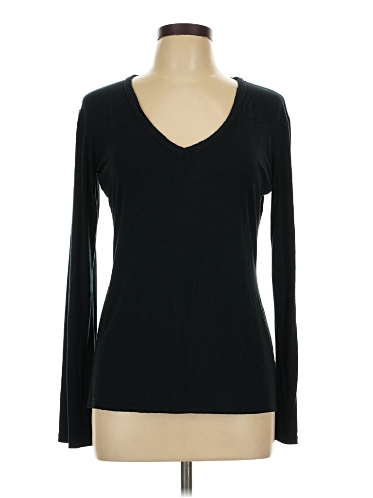 Pre-owned Assorted Brands Long Sleeve T-shirt In Black