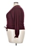 Full Circle Collection Burgundy Long Sleeve Top Size 3X - photo 5