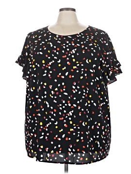 Lane Bryant Short Sleeve Blouse