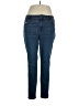 Ann Taylor Solid Blue Jeans Size 14 - photo 1
