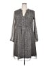 MSK 100% Polyester Animal Print Gray Casual Dress Size 18 - photo 1
