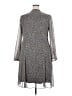 MSK 100% Polyester Animal Print Gray Casual Dress Size 18 - photo 2