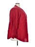 Torrid Red 3/4 Sleeve Button-Down Shirt Size 3X Plus (3) - photo 4