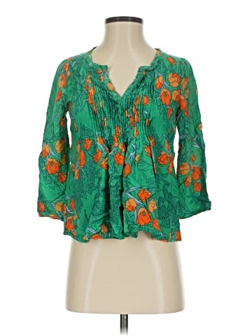 Vanessa Virginia 3/4 Sleeve Blouse (view 1)