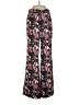 La DoubleJ 100% Viscose Print Black Pink Casual Pants Size XS - photo 1