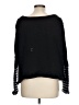 Unbranded 100% Polyester Black Pullover Sweater Size L - photo 2