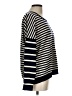 Rag & Bone 100% Merino Wool Stripes Black Wool Pullover Sweater Size L - photo 4