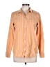 Gap 100% Cotton Stripes Orange Long Sleeve Button-Down Shirt Size M - photo 1