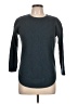 Lee 100% Acrylic Chevron-herringbone Teal Pullover Sweater Size M - photo 1
