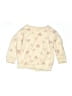 Just One You Made by Carter's 100% Cotton Hearts Tan Pullover Sweater 6-9 MO / 9 MO - photo 1
