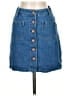 Gap 100% Cotton Blue Denim Skirt Size 24 waist - photo 1