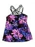 Magicsuit Floral Purple Swimsuit Top Size 14 - photo 2