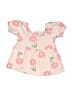 Carter's 100% Cotton Pink Short Sleeve Top 3-6 MO / 6 MO - photo 1